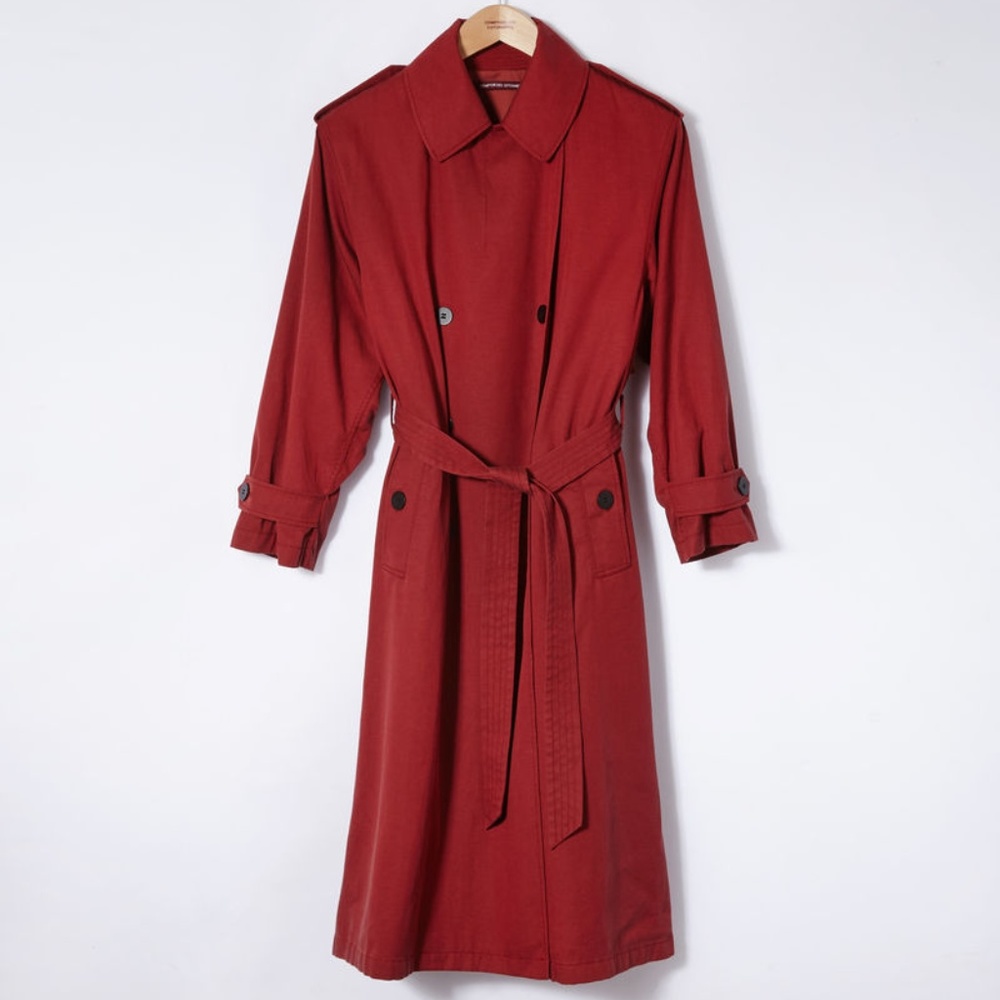 Comptoir des cotonniers trench Gabia burgundy
